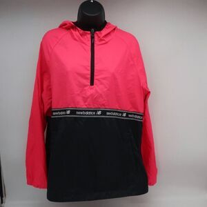 New Balance Pink Windbreaker Activewear Jacket Kids Size XL Women‎ Size S